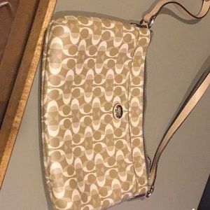Coach leather crossbody purse